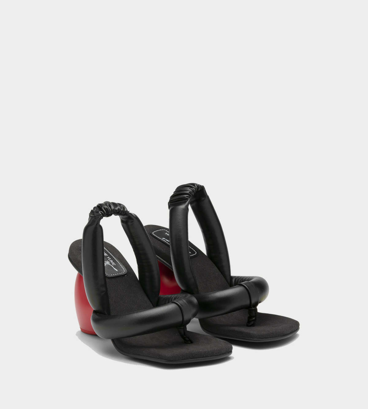 YUME YUME x HENRIK VIBSKOV - Black SAUSAGE HEEL – MMW Concept