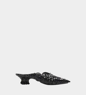 Y/project Melissa X YP Point Mule - Black | Garmentory