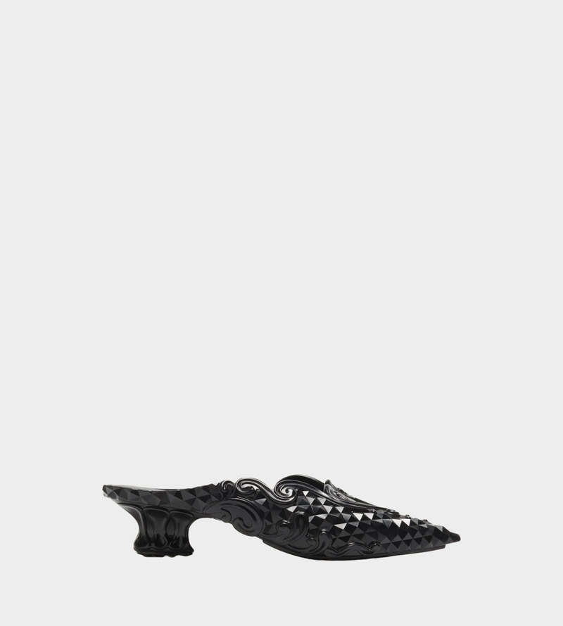 Y/project Melissa X YP Point Mule - Black | Garmentory