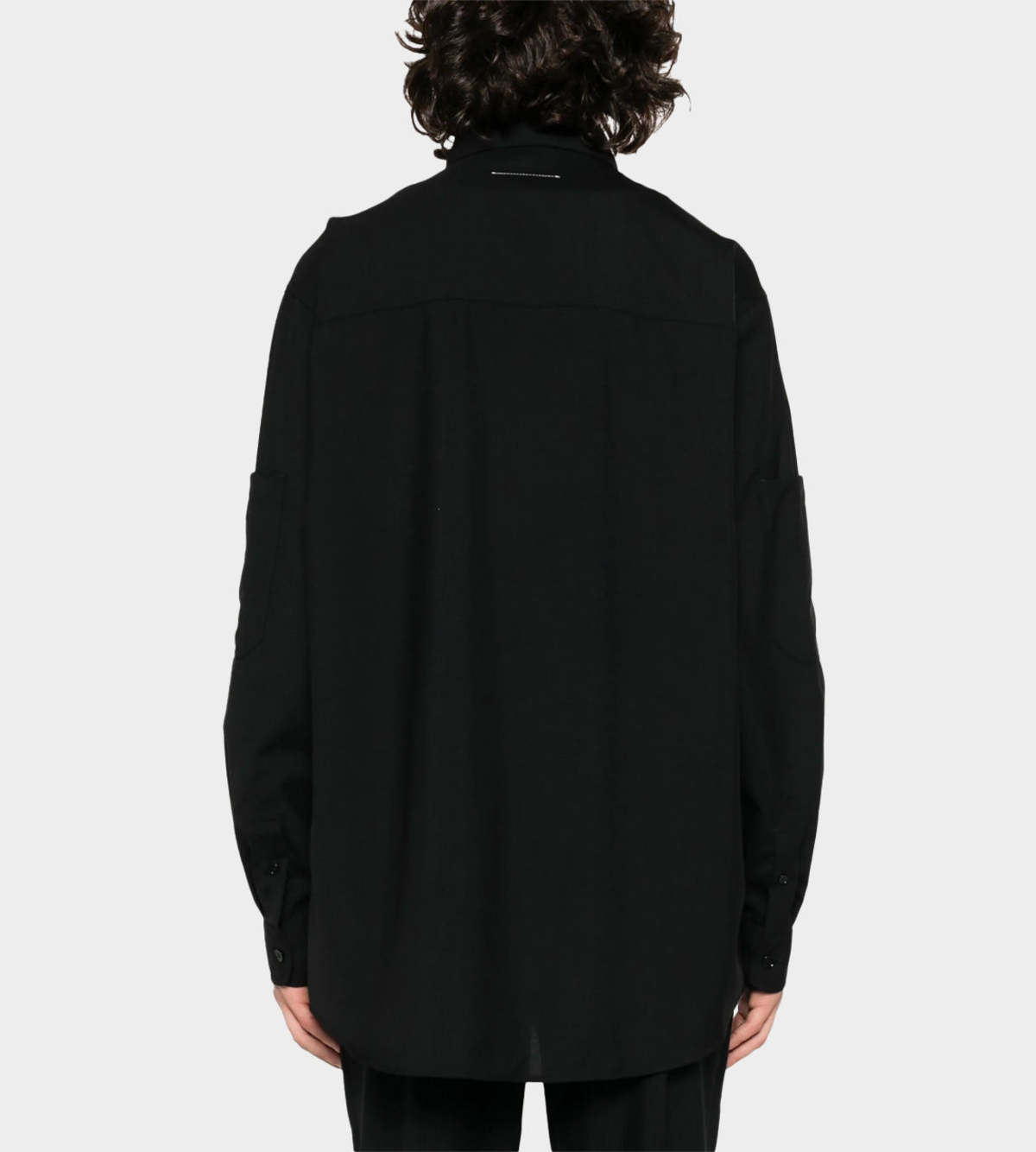 MM6 Maison Margiela Multi-pockets Wool Shirt | Garmentory