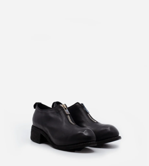 Guidi PL0FZ Zip Front Low Shoes - Black | Garmentory