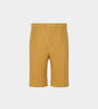 Issey Miyake Pleated Hiking Short - Golden Yellow - Thumbnail 1