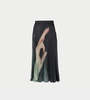 MM6 Maison Margiela Printed Hand Pleated Skirt - Thumbnail 1