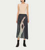 MM6 Maison Margiela Printed Hand Pleated Skirt - Thumbnail 3