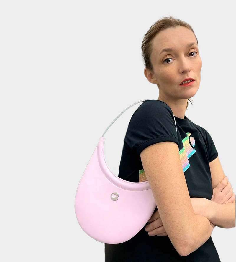 Coperni Ring Swipe Bag - Light Pink | Garmentory