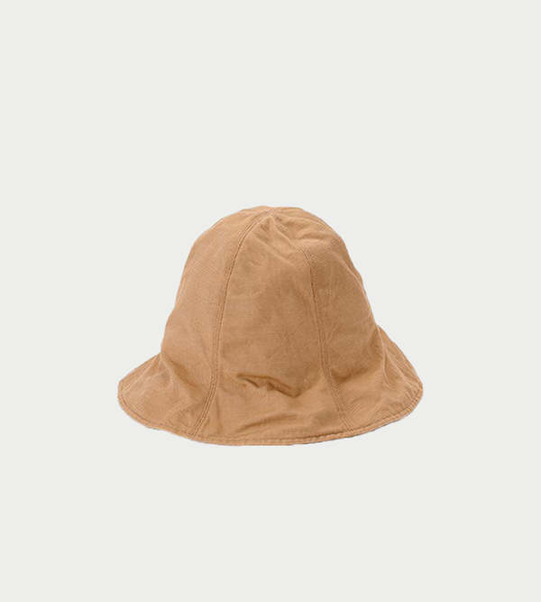 Kijima Takayuki Rippled Tulip Hat - Beige Kijima Takayuki Rippled Tulip Hat - Beige