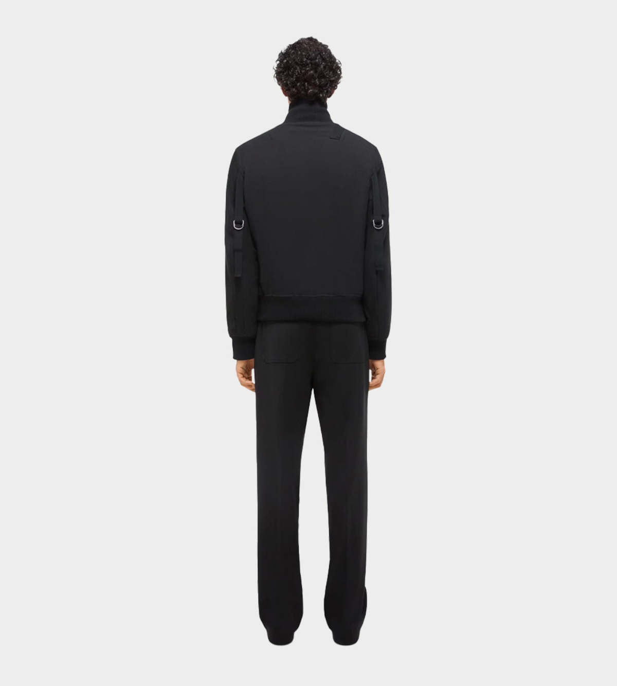 Helmut Lang Seatbelt Bomber - Black | Garmentory