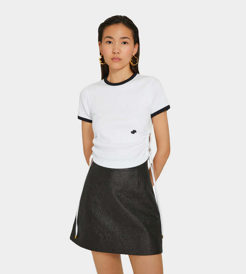 訳あり PATOU T SHIRT ホワイト Tシャツ XS - メルカリ