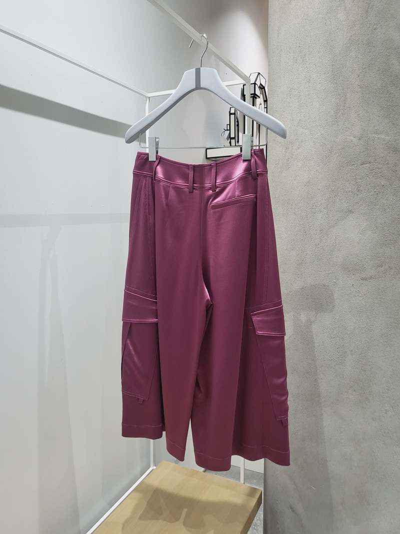 Sies Marjan Sidney Satin Elongated Short - Raspberry