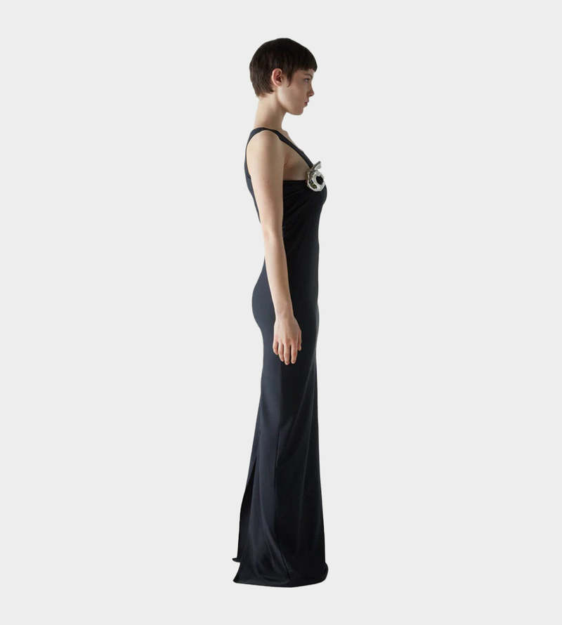 Coperni Single Emoji Dress - Black | Garmentory Coperni Single Emoji Dress - Black | Garmentory
