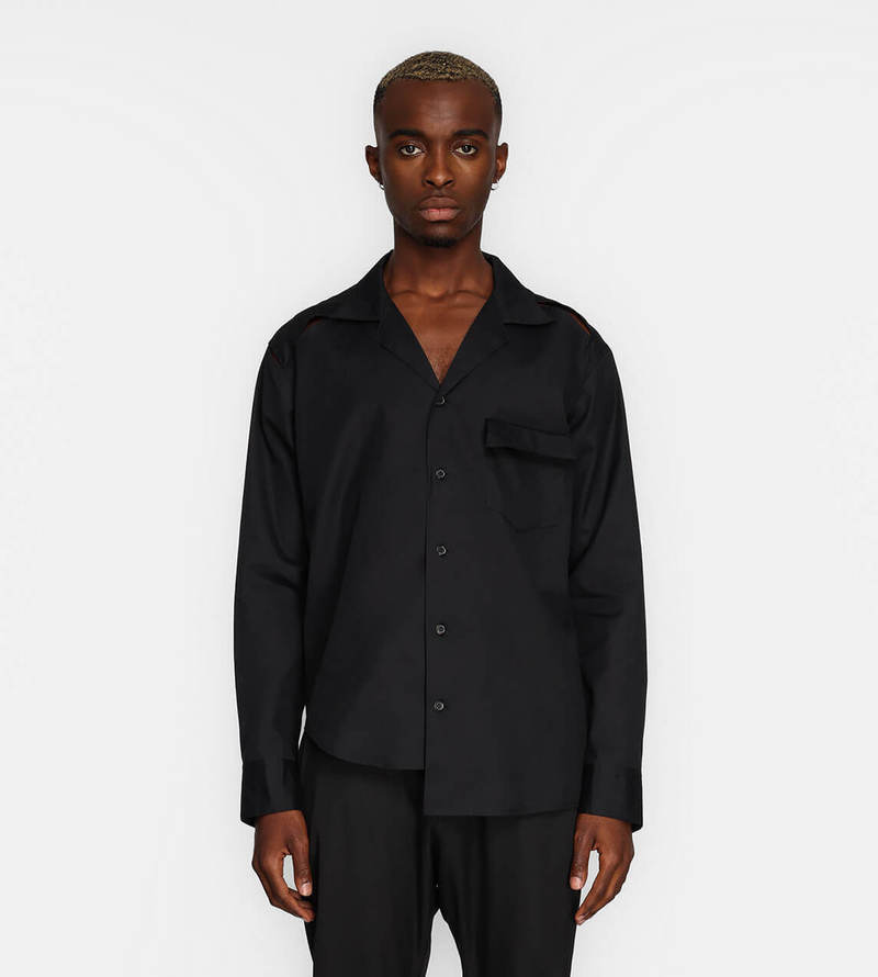 トップス sulvam open coller shirt 22ss sulvam open coller shirt 22ss