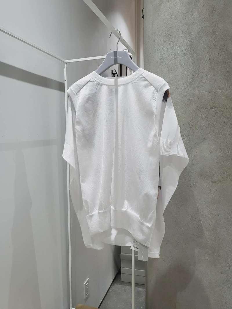 Toga Pulla Floral Print Ruffle Vest - White | Garmentory