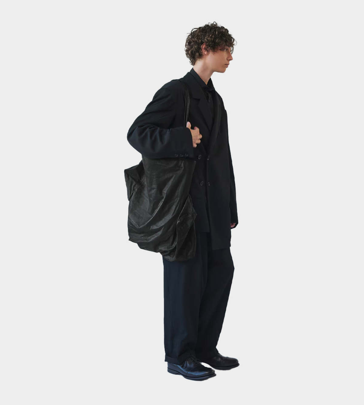 バッグ discord yohji yamamoto Unevenness tote Unevenness tote(Leather) – THE SHOP YOHJI YAMAMOTO