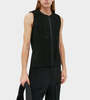 Issey Miyake Unfold Zip Front Vest - Black - Thumbnail 2
