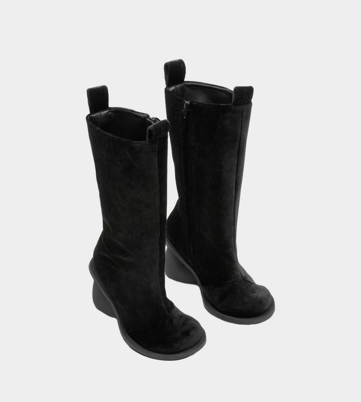Yume Yume Velvet Love Boot - Black | Garmentory