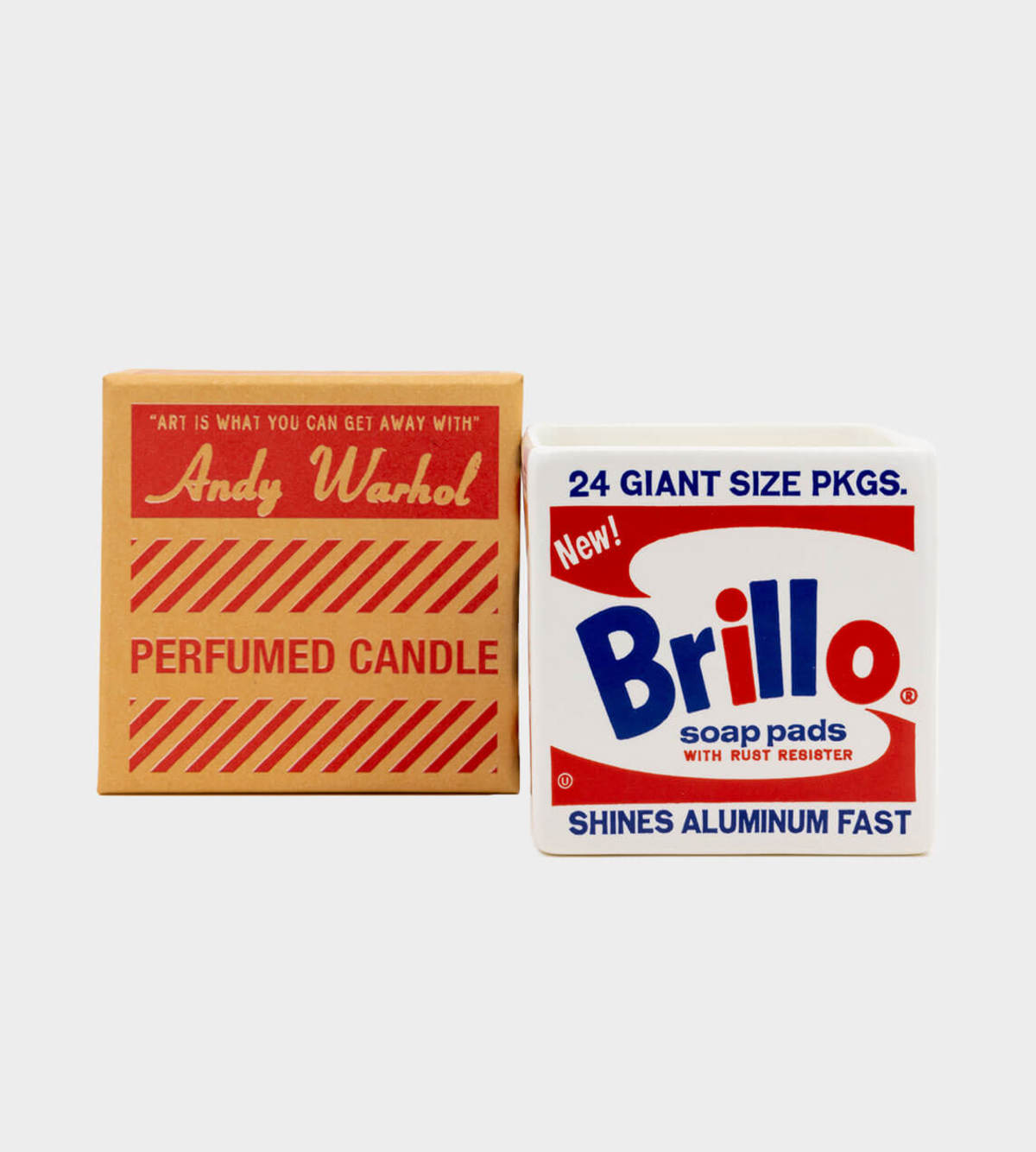 Andy Warhol x Ligne Blanche Brillo キャンドル Andy Warhol x Ligne Blanche Brillo キャンドル 【公式通販】