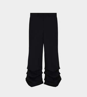 we11done Wave Bootcut Pants - Black | Garmentory