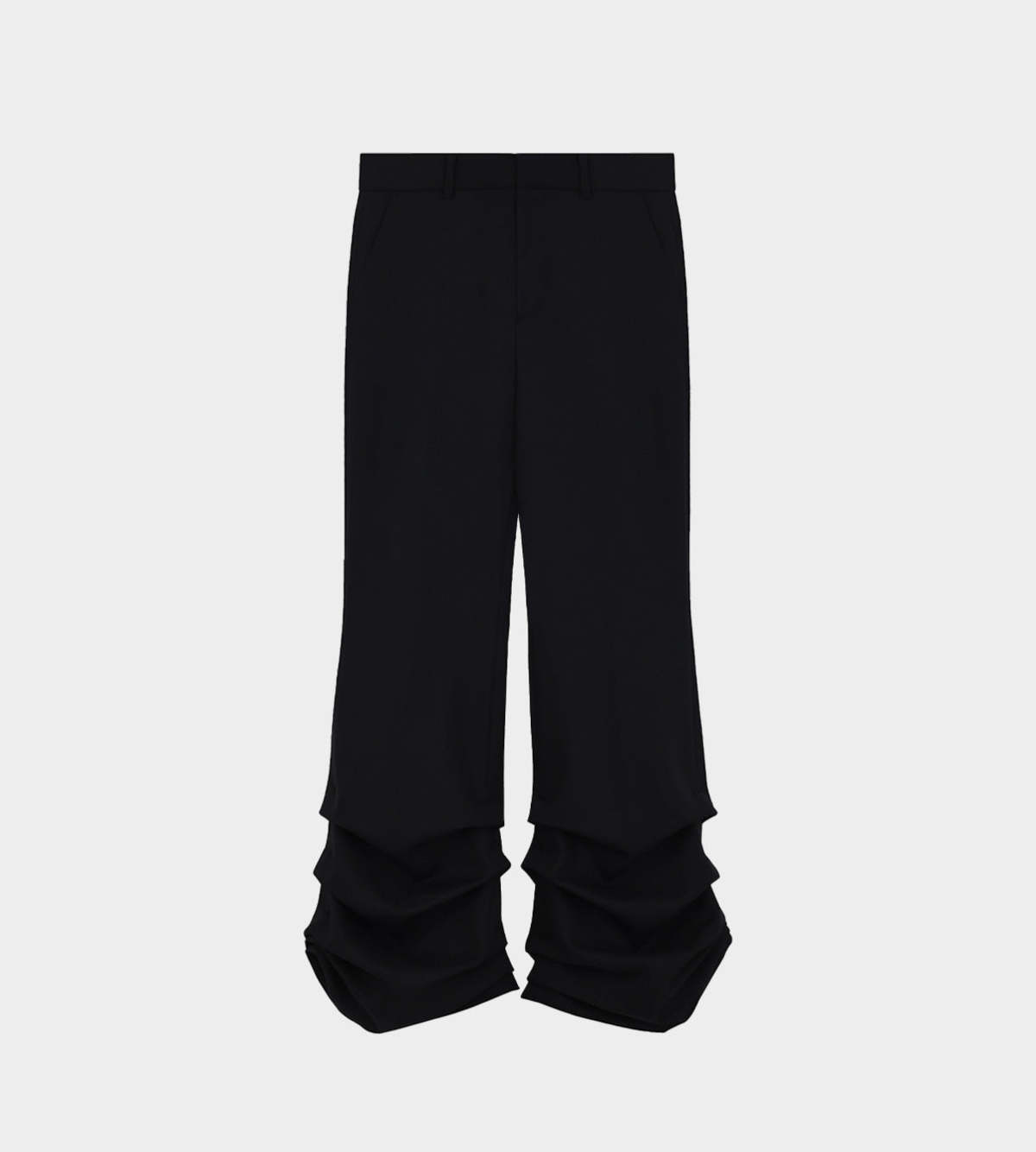 we11done Wave Bootcut Pants - Black | Garmentory