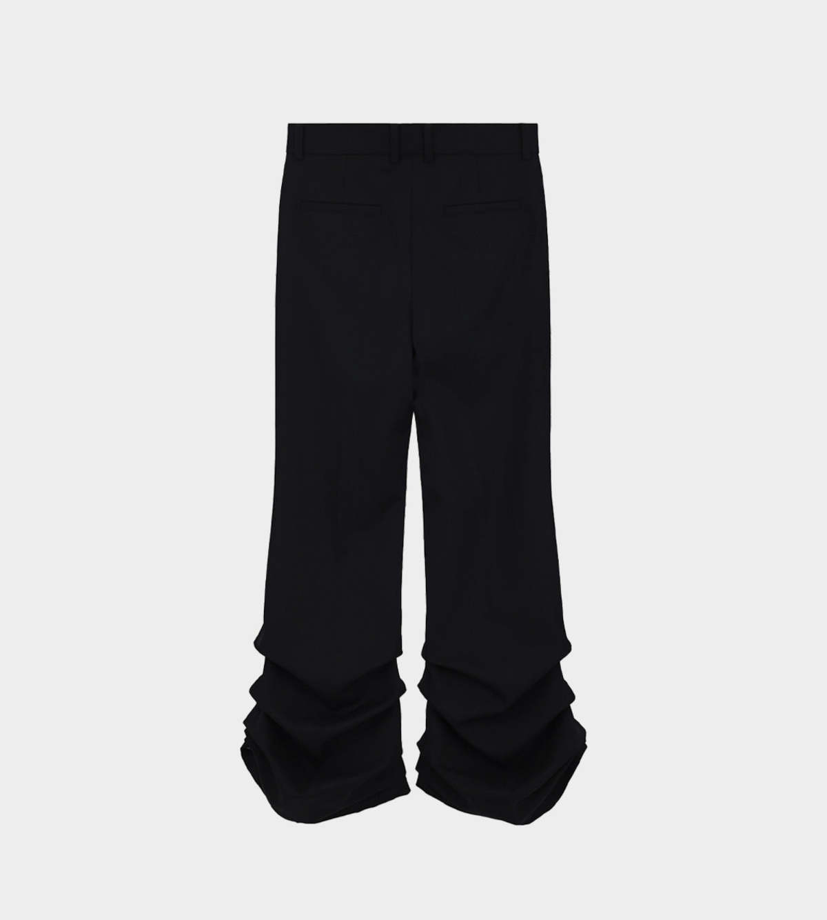 we11done Wave Bootcut Pants - Black | Garmentory