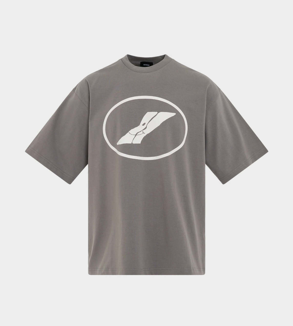 WE11DONE-Print-T-Shirt-Grey-