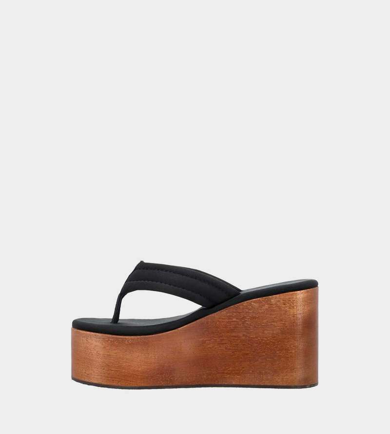 【関税込み】Patch Sandals - Coperni - Leather - Black/Brown Patch Wedge Sandal – Coperni