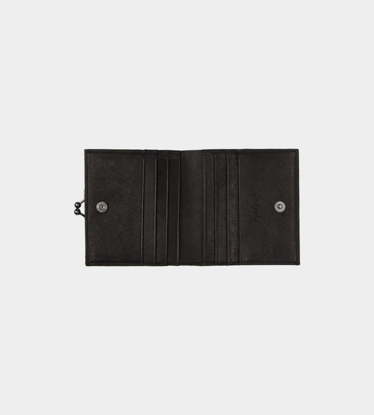 Yohji Yamamoto Discord Y Clasp Wallet - Black | Garmentory
