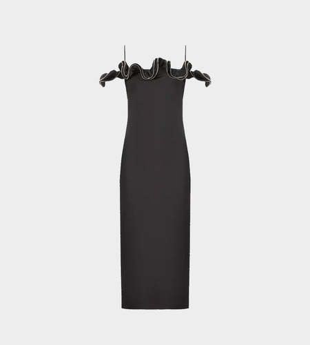 ワンピース COPERNI 'Belt Halter Neck' dress Blue COPR92202 Coperni 'belt Halter Neck' Dress | italist