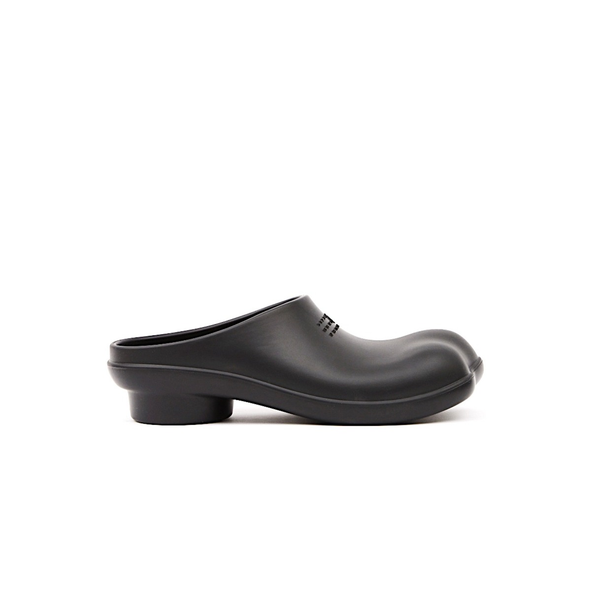 MM6 Maison Margiela Anatomic Clog Slippers - Black | Garmentory