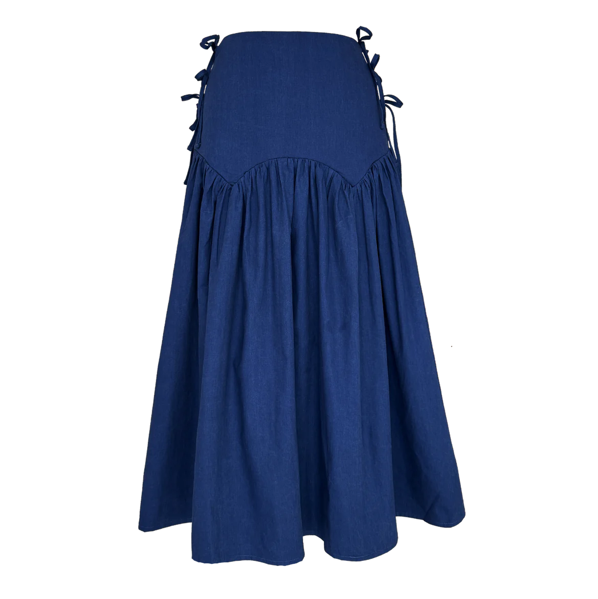 The Little Project Marnie Skirt - Blueberry and Charcoal