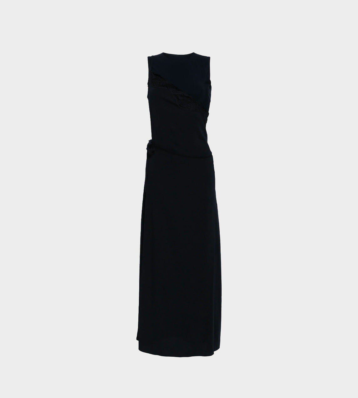2-Piece-Black-Maxi-Dress-with-