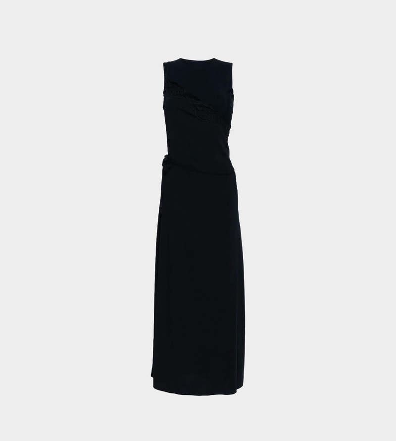 MM6 Maison Margiela 2-Piece Maxi Dress with Lace Detail