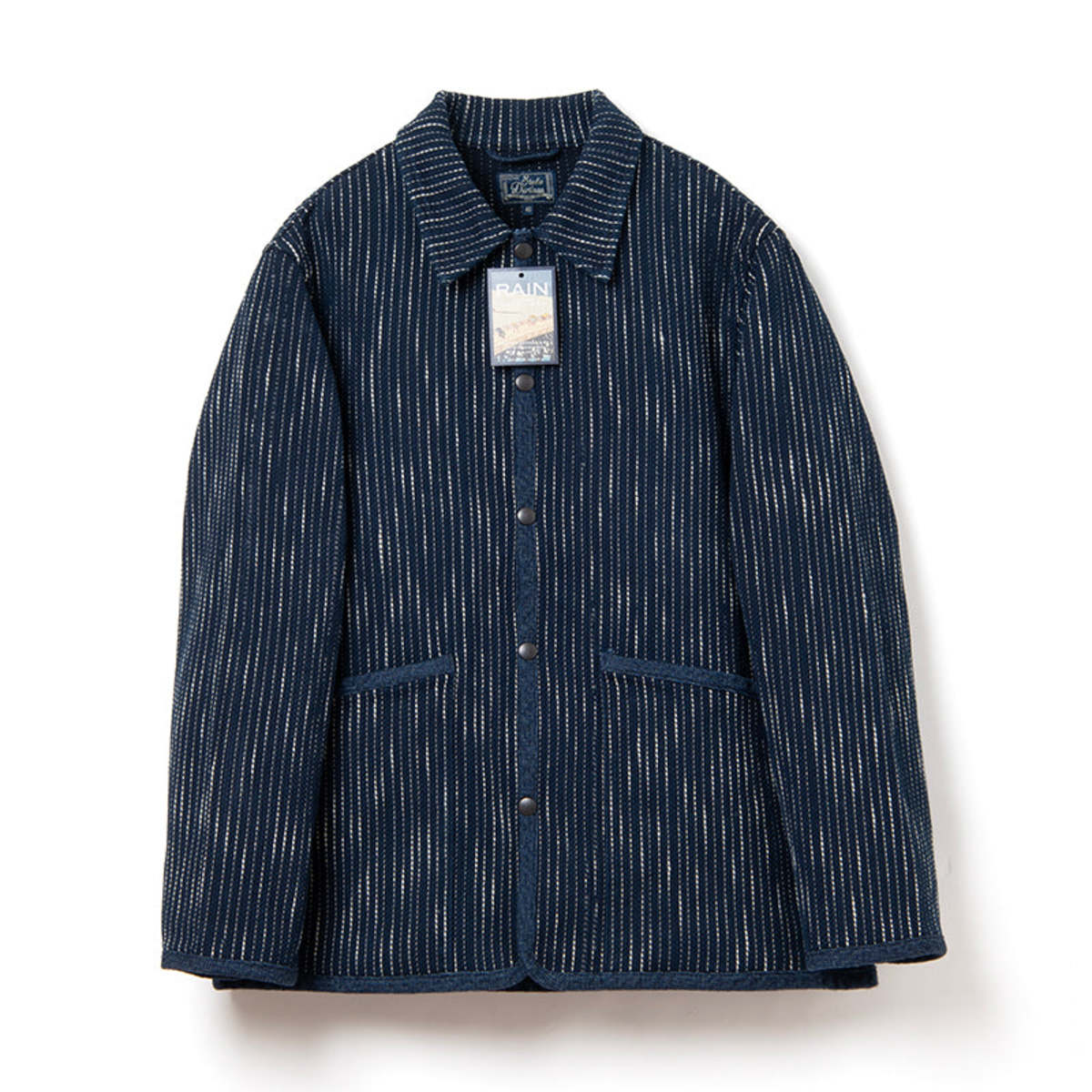 Studio D'Artisan Rain Sashiko Jacket | Garmentory Studio D'Artisan Rain Sashiko Jacket | Garmentory