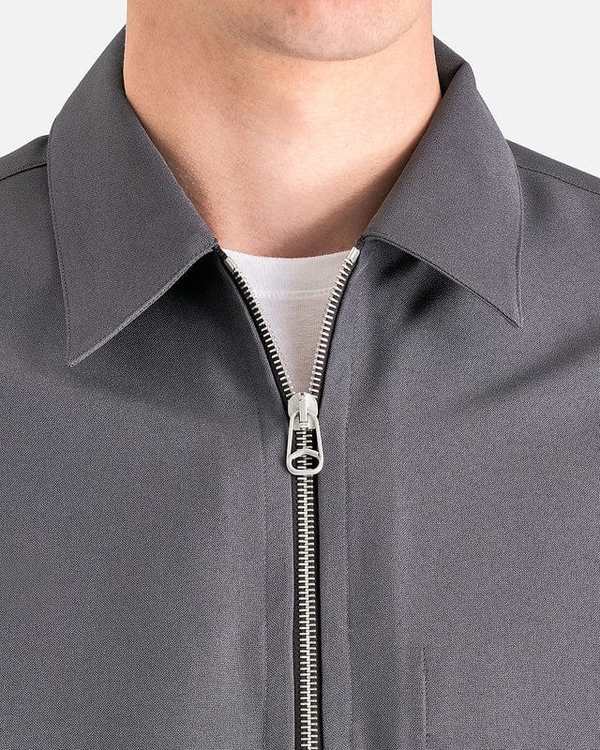 OAMC Ian Shirt - Dark Grey | Garmentory