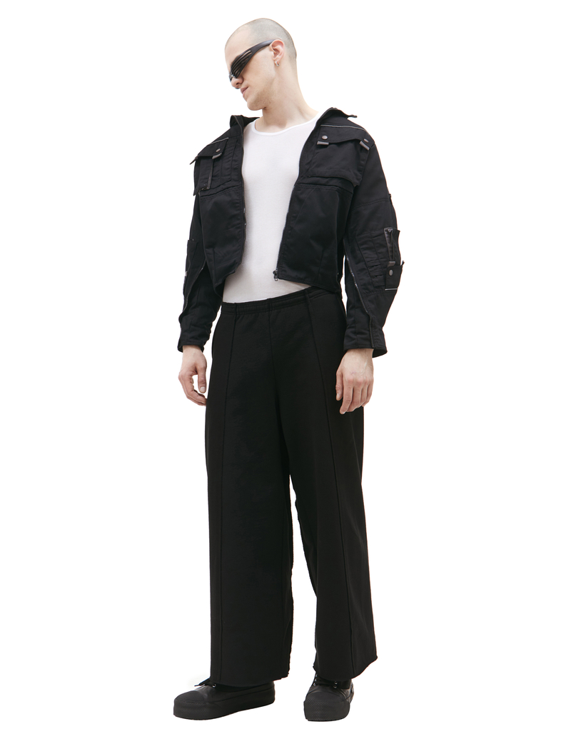 PROTOTYPES patch pockets Bomber jacket - black