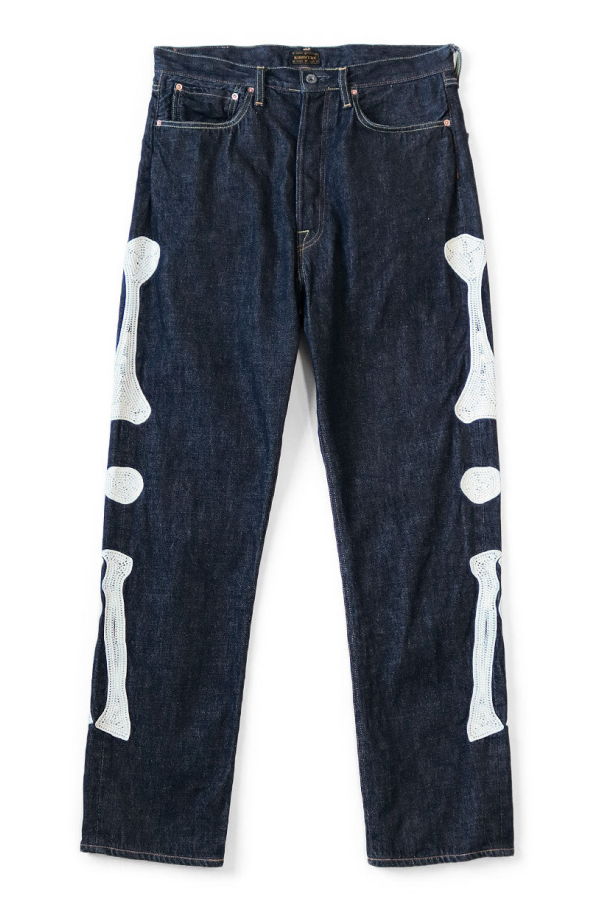 Kapital 12.5oz Denim MEXICAN TUXEDO 5P OKAGILLY Jeans - Indigo