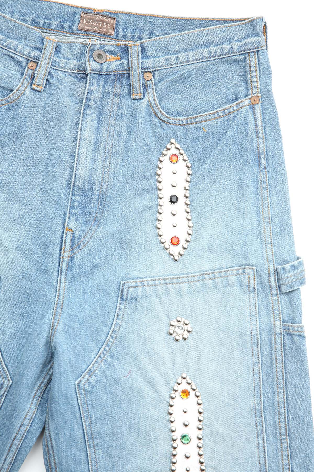 Kapital 14oz Denim Shorts (STUDS Remake) - PRO | Garmentory
