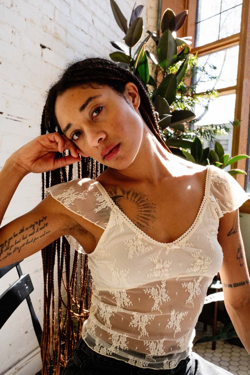 Find Me Now Cream Floral Lace Flutter Sleeve Top - Cream