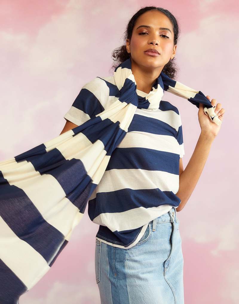 Cynthia Rowley Everyday Striped Tee Cynthia Rowley Everyday Striped Tee