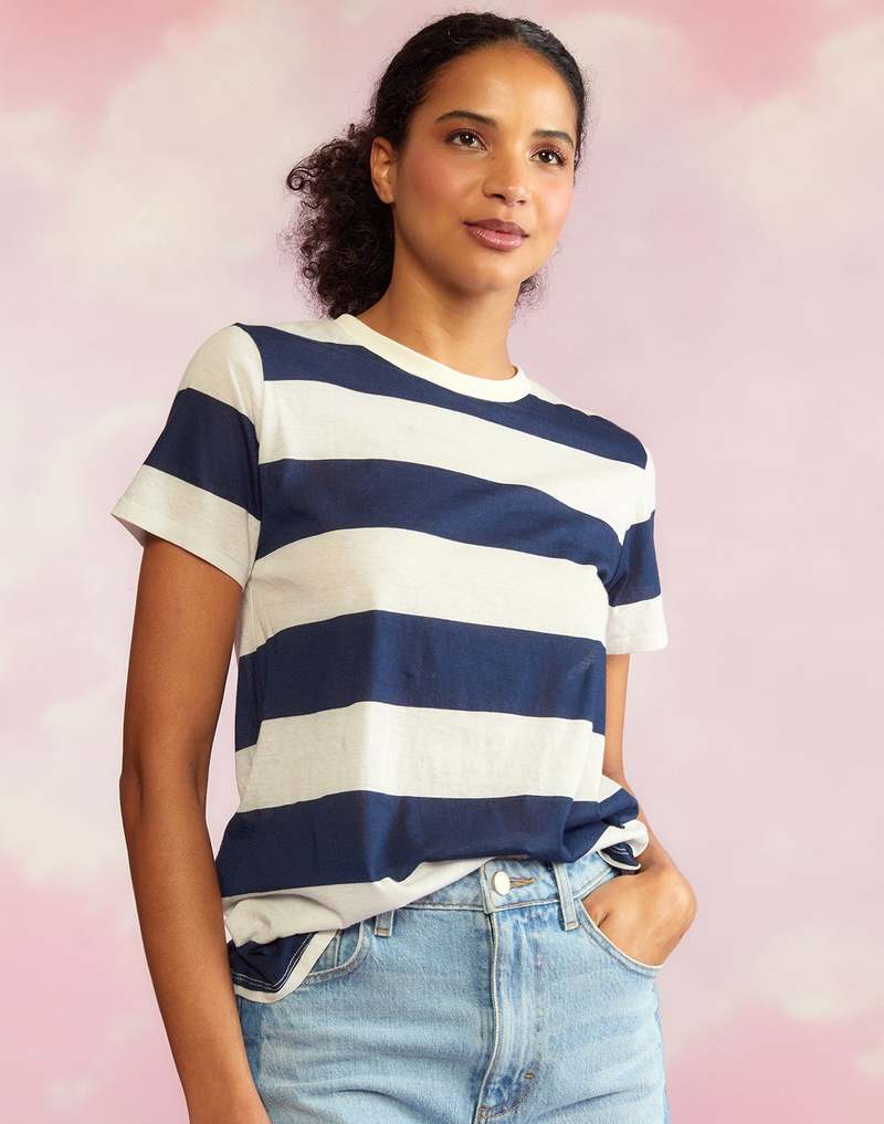 Cynthia Rowley Everyday Striped Tee Cynthia Rowley Everyday Striped Tee