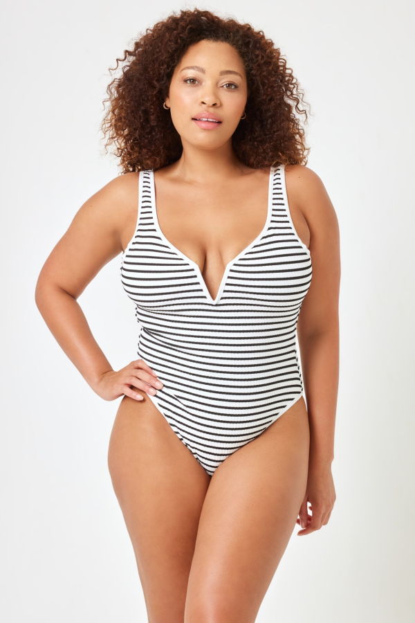 L*Space Coco One Piece Swimsuit - Sail Along Stripe