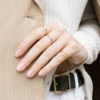 Tarin Thomas Janey Band Ring - Yellow Gold - Thumbnail 1