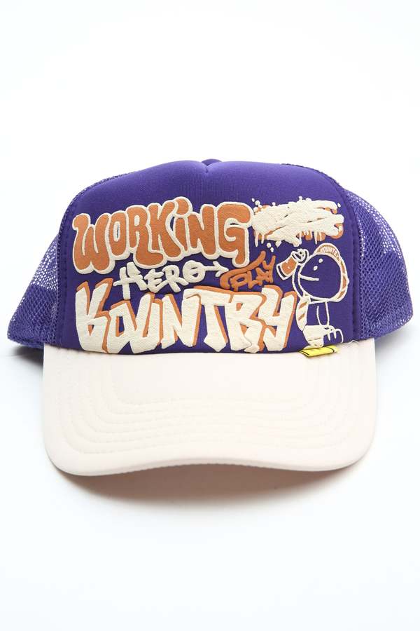 Kapital Working Hero Truck Cap - Purple | Garmentory
