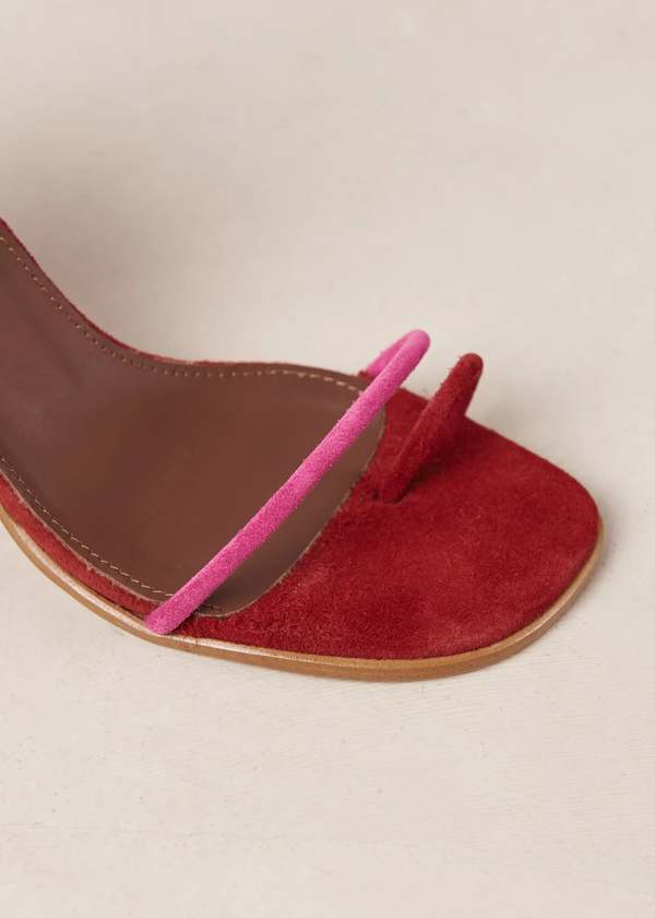 Alohas grace heels - Red/Pink