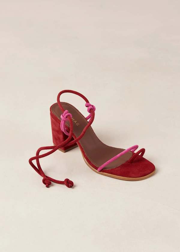 Alohas grace heels - Red/Pink