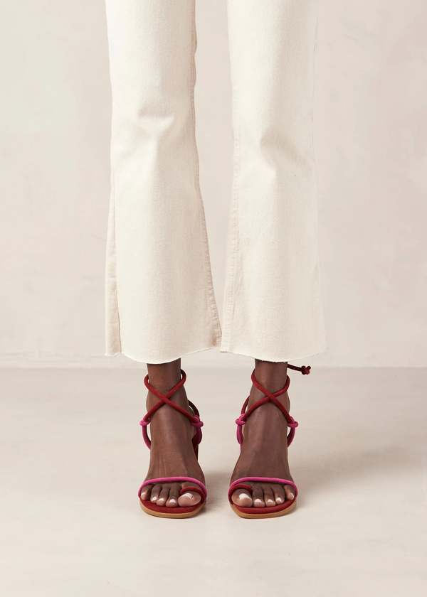 Alohas grace heels - Red/Pink