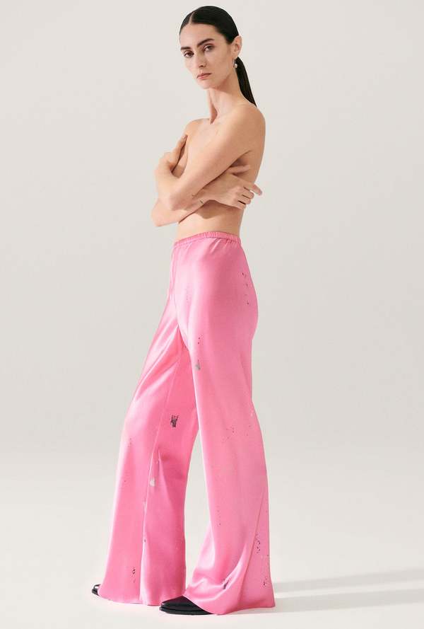 Silk Laundry Bias Cut Pants - Hog Wash
