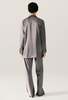 Silk Laundry Relaxed Blazer - Grey Pearl - Thumbnail 2