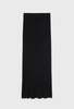 Silk Laundry Ribbed Straight Skirt - Black - Thumbnail 6