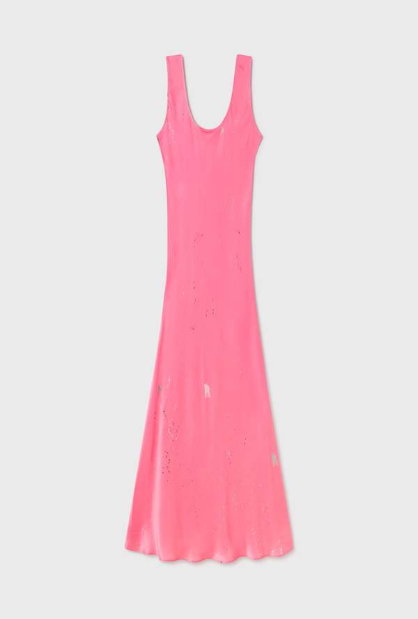 Silk Laundry Scoop Neck Dress - Hog Wash