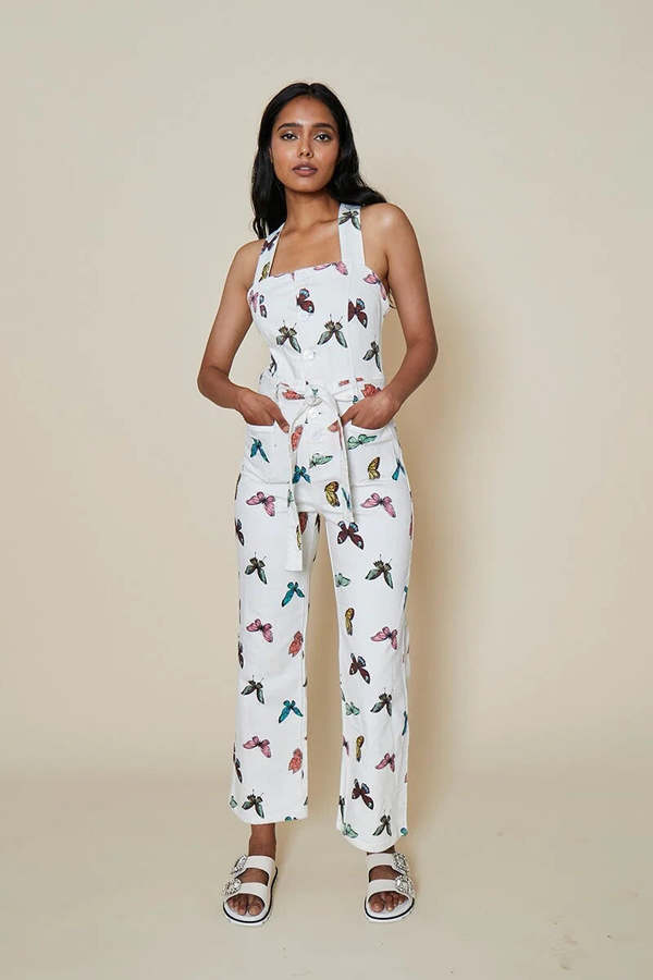 Rachel Antonoff clem jumpsuit - Butterfly Rachel Antonoff clem jumpsuit - Butterfly